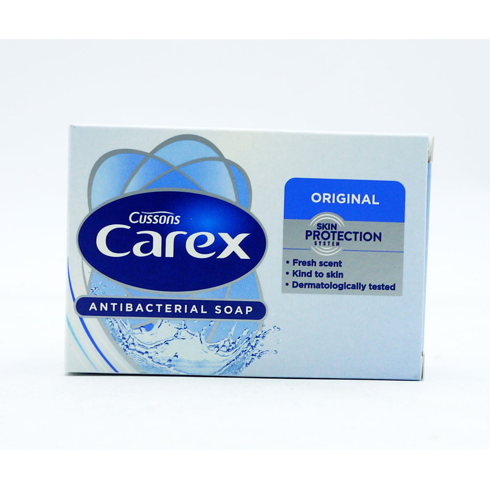 Buy Carex Antibacterial Bar Soap Original 100g - Premium Quality Toiletries Online - Product Image Buy Carex Antibacterial Bar Soap Original 100g - Premium Quality Toiletries Online - Product Image
